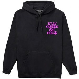 Stay queer as fuck hoodie